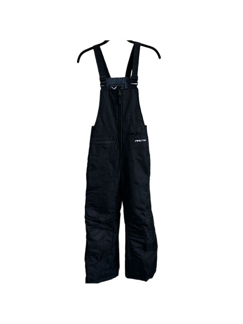 Arctix Kids Insulated Snow Bib Overalls Black Size Medium Unisex